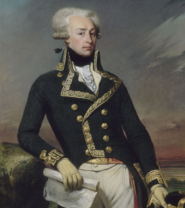 A painting of Marquise de Lafayette